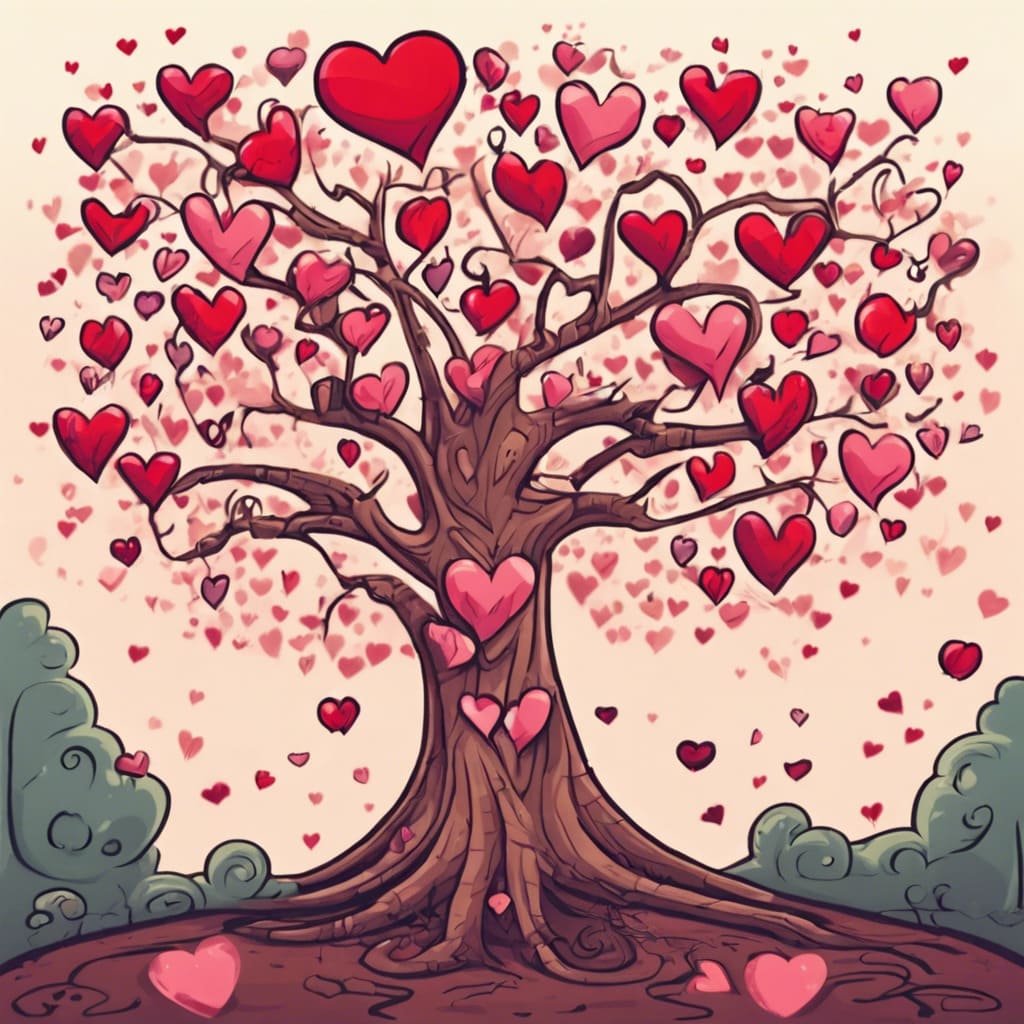 El árbol de los corazones