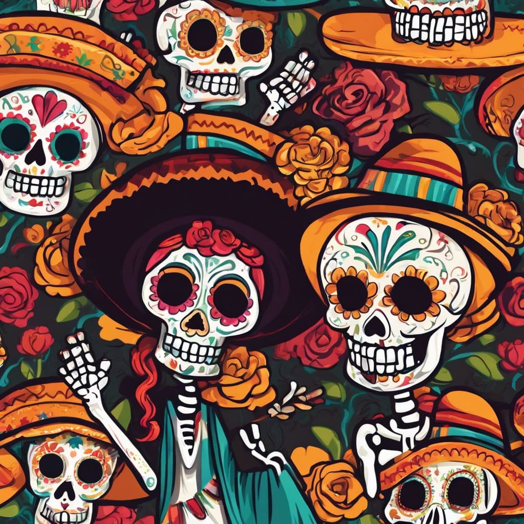 El Día de Muertos - Cuento Infantil Mexicano