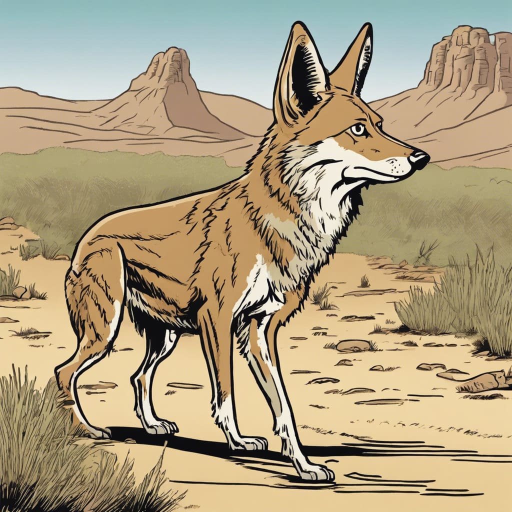 El Perro y el Coyote - Cuento Infantil Mexicano