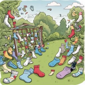 El jardín de los calcetines perdidos - Cuento Infantil de miedo