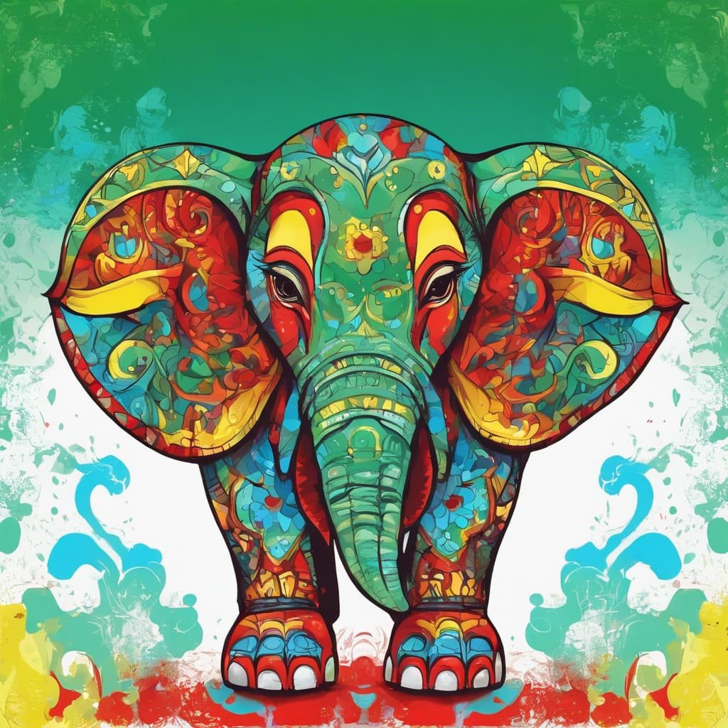 Elmer, el elefante multicolor - Cuento Infantil