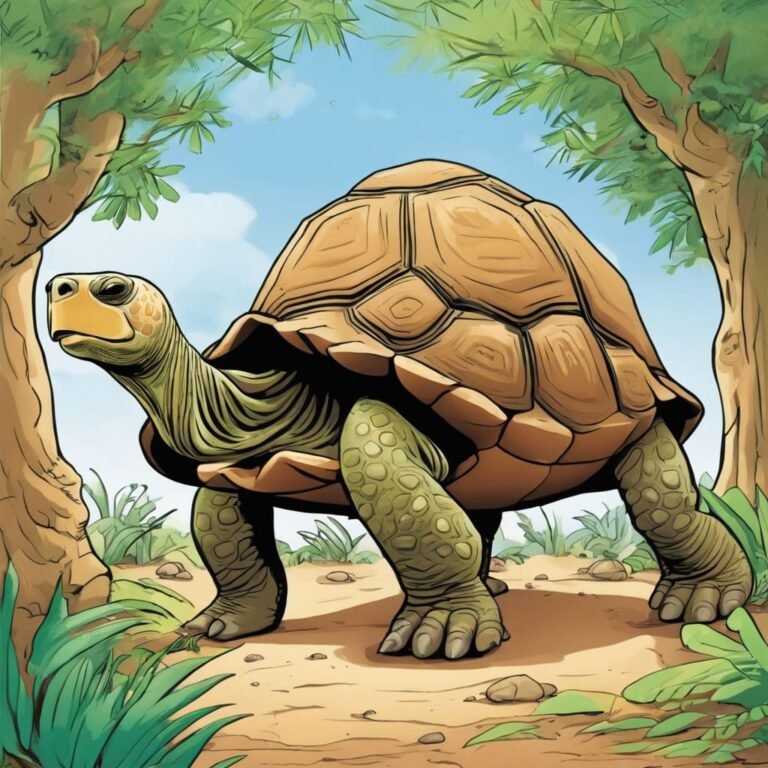 La Tortuga Gigante Cuento Corto 