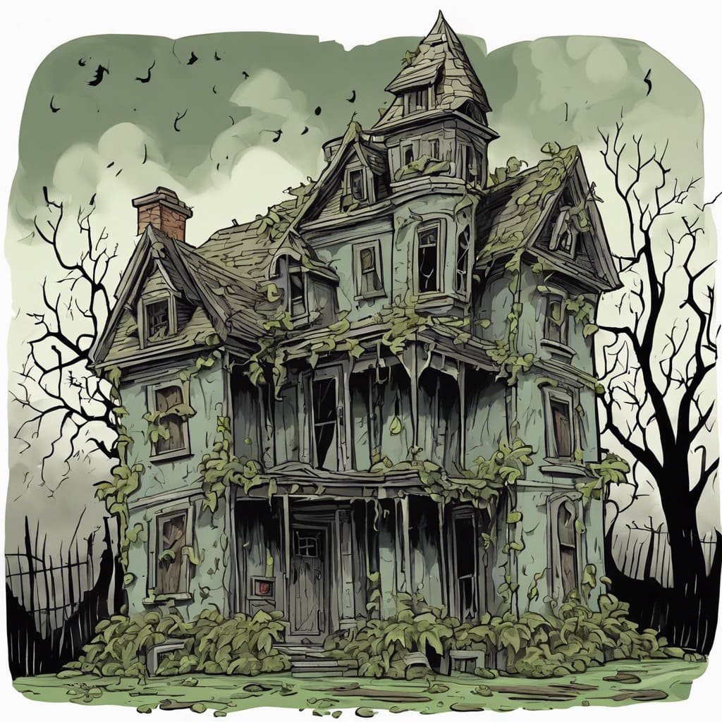 La casa embrujada - Cuento Infantil de miedo