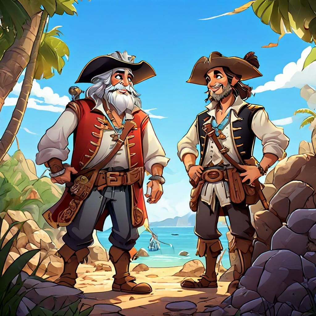 La isla del tesoro - Cuento Infantil de Piratas