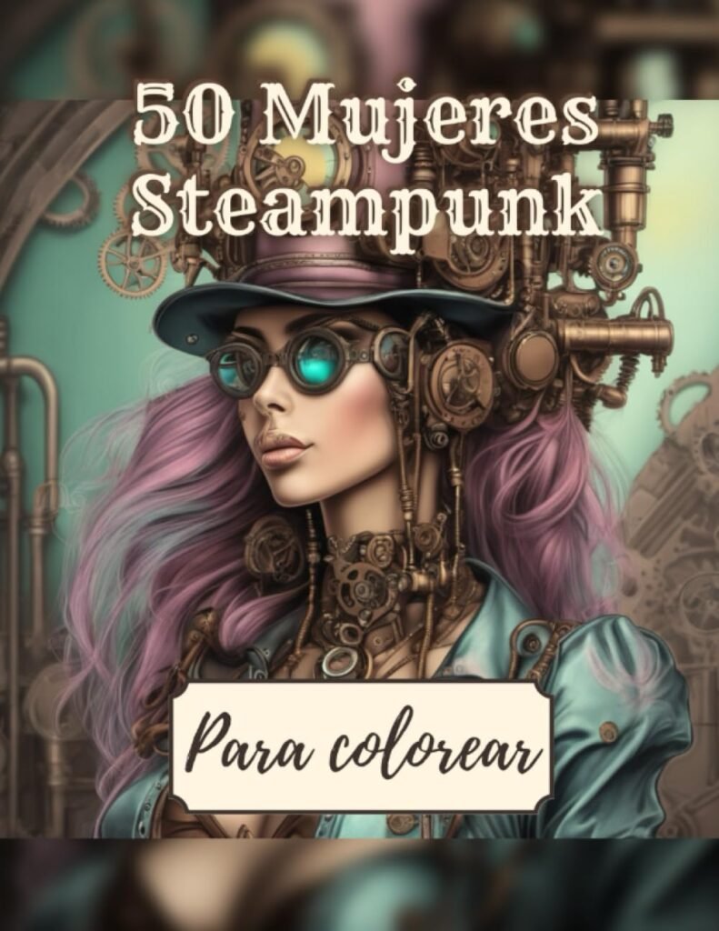 Steampunk para colorear