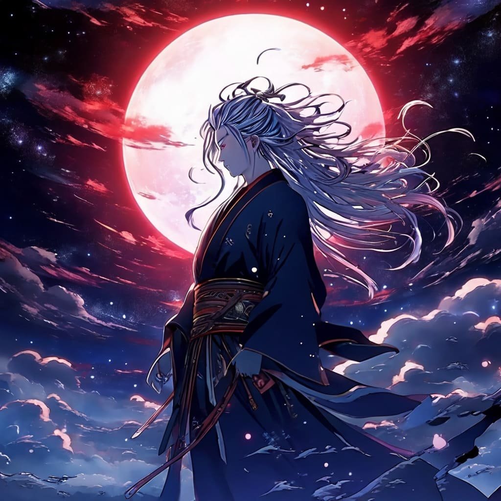 Tsukuyomi no Mikoto El dios de la luna traviesa Leyendas y Mitos japoneses