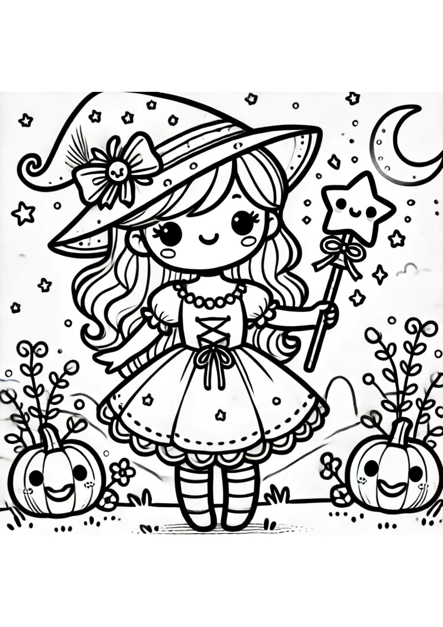 imagen halloween para colorear 1