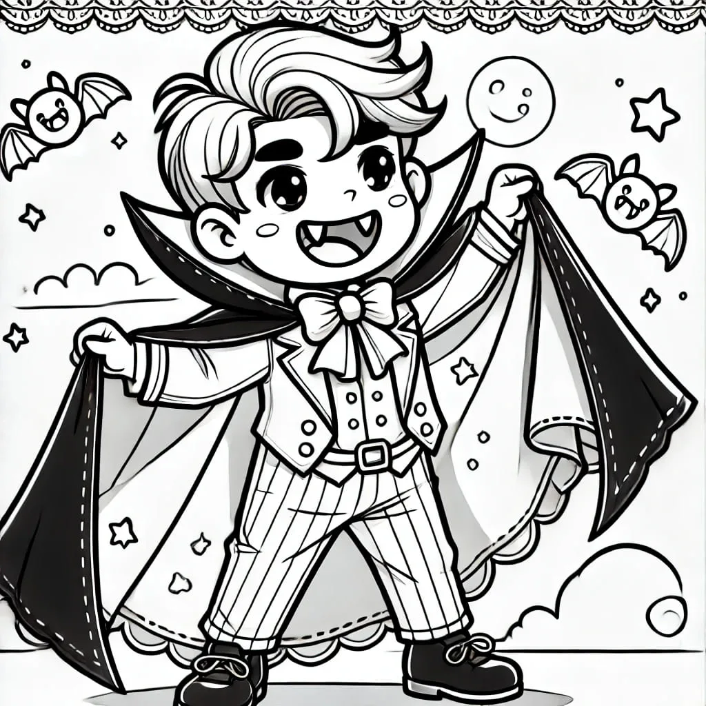 imagen halloween para colorear 1