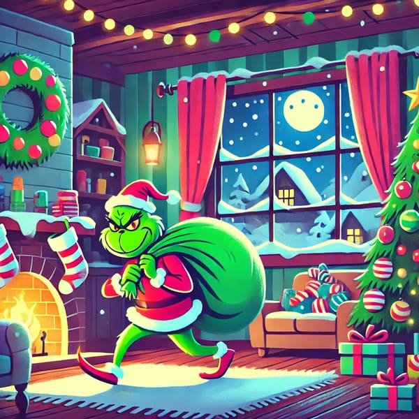 imagen de Cómo el Grinch robó la Navidad - Cuento Corto